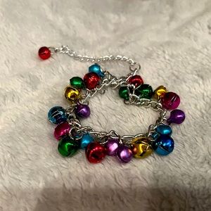 Bracelet with colorful little bells
